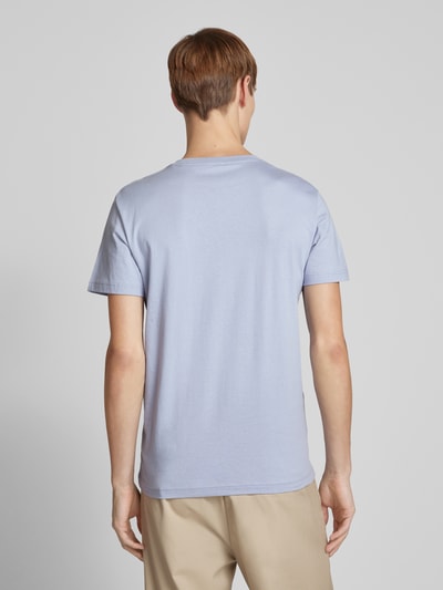 Calvin Klein Jeans T-Shirt mit Label-Print Hellblau 5
