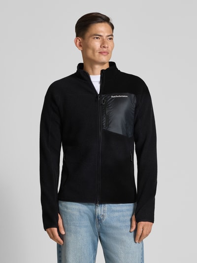 PEAK PERFORMANCE Sweatjacke mit Reißverschluss Black 4