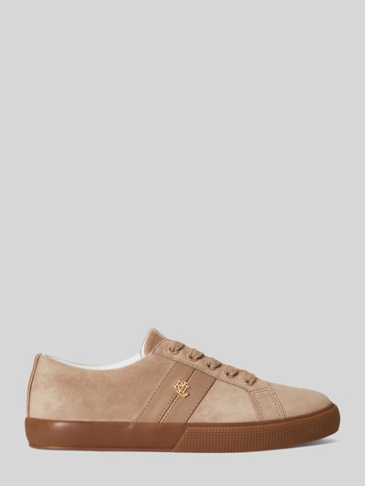Lauren Ralph Lauren Sneaker aus echtem Veloursleder mit Logo-Detail Sand 2