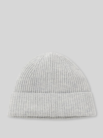 BOSS Beanie van een mix van wol en kasjmier, model 'LEAH' Middengrijs - 3
