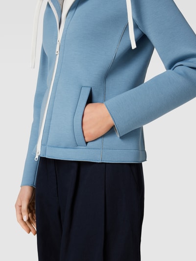 FUCHS SCHMITT Kurze Scubajacke mit Kapuze Hellblau 3