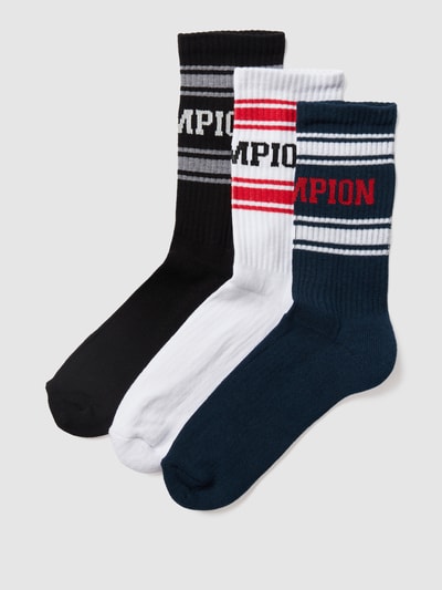 CHAMPION Socken mit Kontraststreifen Dunkelblau 1