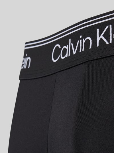 Calvin Klein Underwear Trunks mit Label-Bund im 3er-Pack Black 2