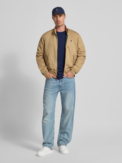 Polo Ralph Lauren Longsleeve mit gerippten Abschlüssen Marine 1