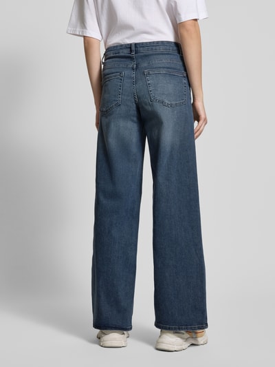 Only Wide Leg Jeans mit Baumwoll-Anteil Modell 'MADISON' Jeansblau 5