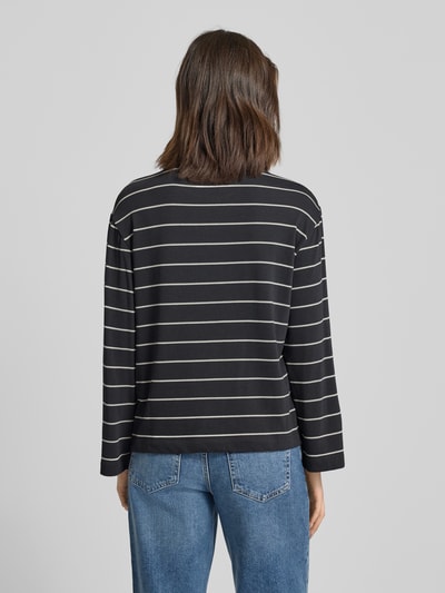 Armedangels Shirt met lange mouwen van katoenmix, model 'MARYNAA' Antraciet - 5