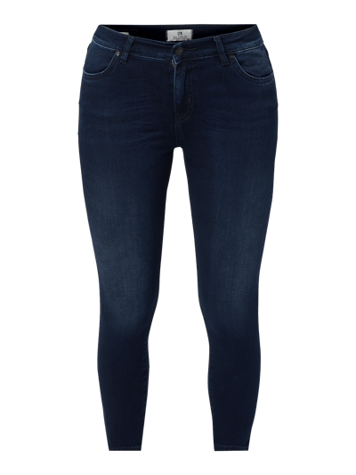 LTB Super skinny fit cropped jeans Donkerblauw - 2