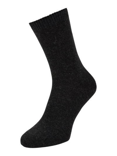 Falke Socken mit Kaschmir-Anteil Modell Cosy Wool Anthrazit 1