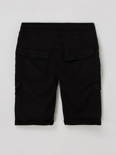 Blue Effect Cargoshorts mit elastischem Bund  Black 3