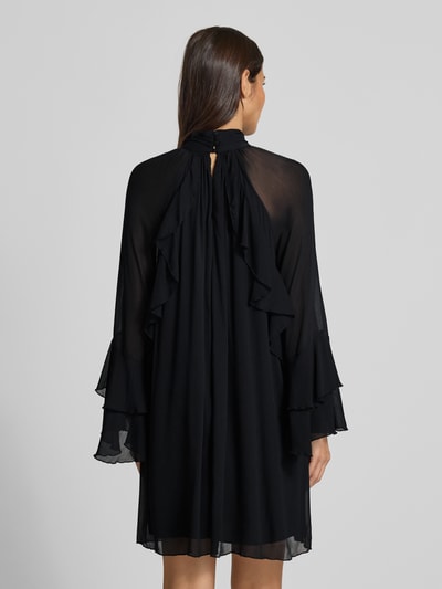 Christian Berg Woman Selection Sukienka mini ze stójką Czarny 5