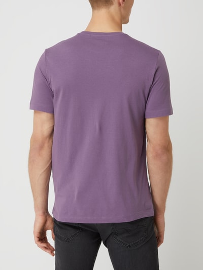 S.OLIVER CASUAL T-shirt met logo Paars - 5