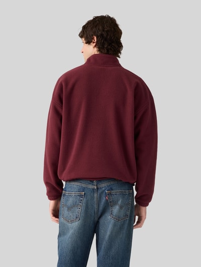 Levi's® Troyer z podszewką wewnętrzną z polaru Bordowy 5