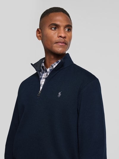 Polo Ralph Lauren Sweatshirt met labelstitching Marineblauw - 3