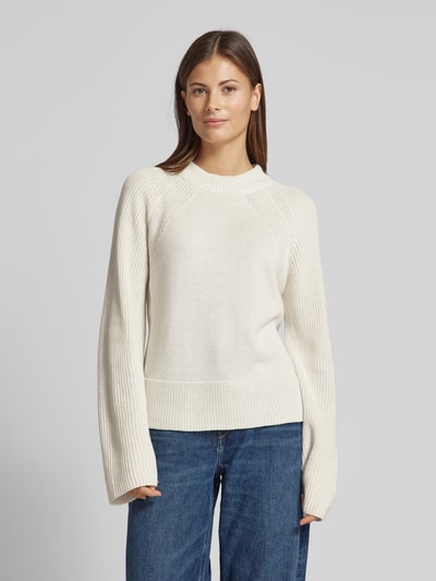 Betty Barclay Strickpullover mit gerippten Abschlüssen Offwhite 4