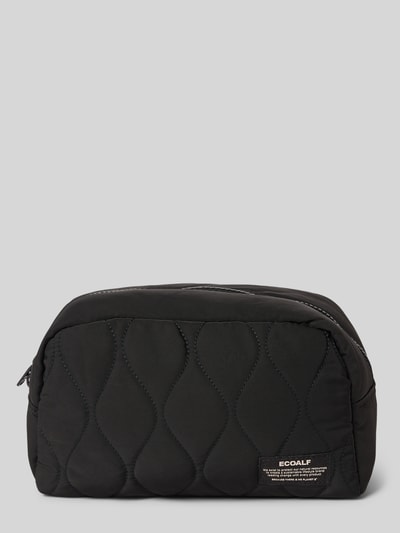 ECOALF Kosmetiktasche mit Steppnähten Black 1