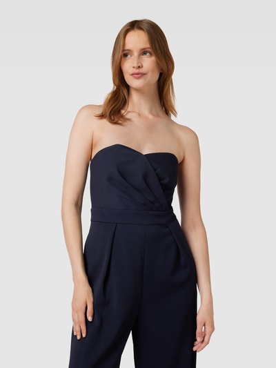 Jake*s Cocktail Jumpsuit in Bandeau-Form Marine Melange 3