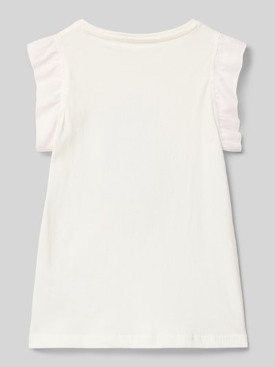 Blue Seven Tanktop mit Volantärmel Offwhite 3