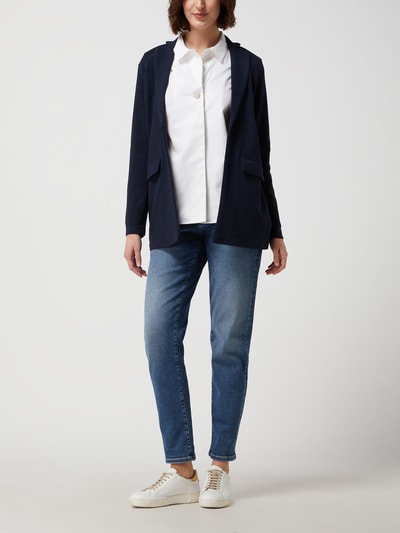 Tom Tailor Blazer mit Webstruktur  Marine 1