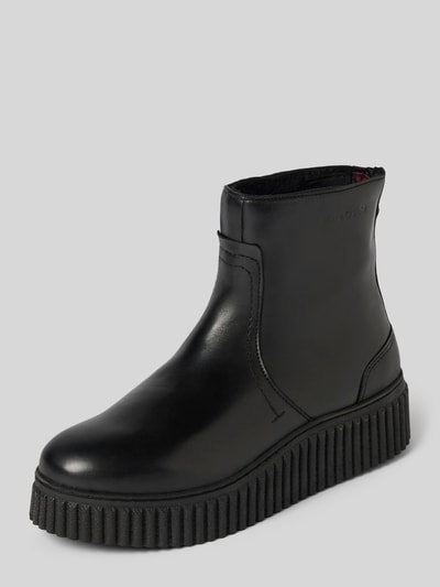 Marc O'Polo Plateau-Stiefel mit rückseitigem Reißverschluss Black 1