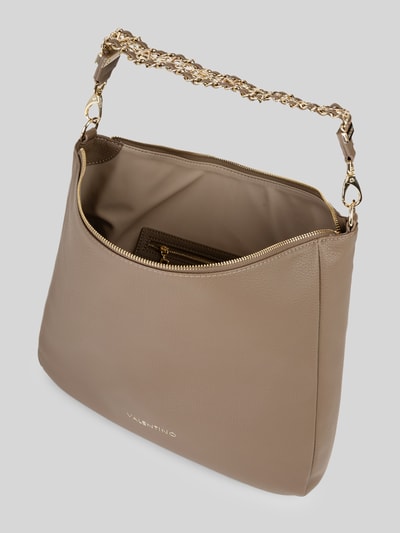 Valentino Bags Schoudertas met kettinghengsel model 'LENA' Taupe - 3