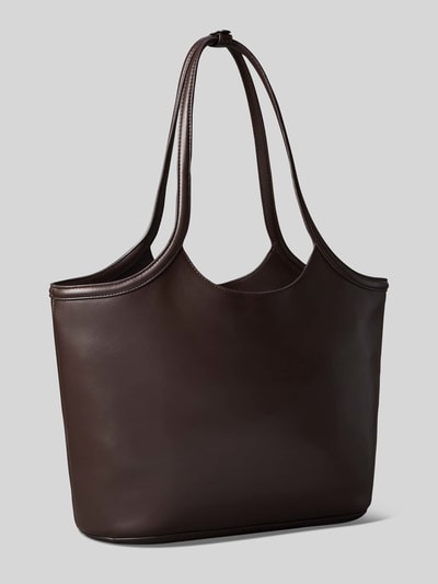 CK Calvin Klein Shopper mit Logo-Prägung Dunkelbraun 4