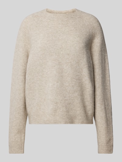 Drykorn Gebreide pullover met ronde hals, model 'PEMIRI' Beige gemêleerd - 2