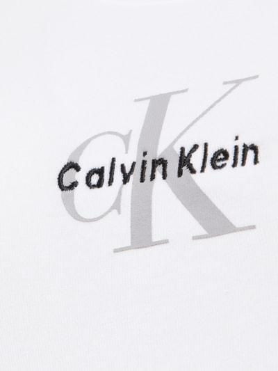 Calvin Klein Underwear Regular Fit Unterhemd aus Baumwoll-Mix Weiss 2
