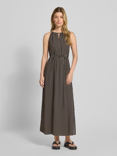 Tom Tailor Denim Getailleerde vrijetijdsjurk van pure viscose Beige - 4