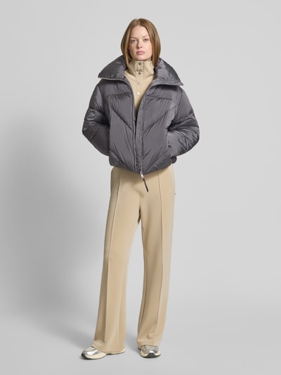 BOSS Orange Regular Fit Steppjacke aus schimmerndem Gewebe Modell 'PADILENA' Flieder 1