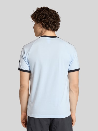 adidas Originals Regular Fit T-Shirt aus reiner Baumwolle Hellblau 5