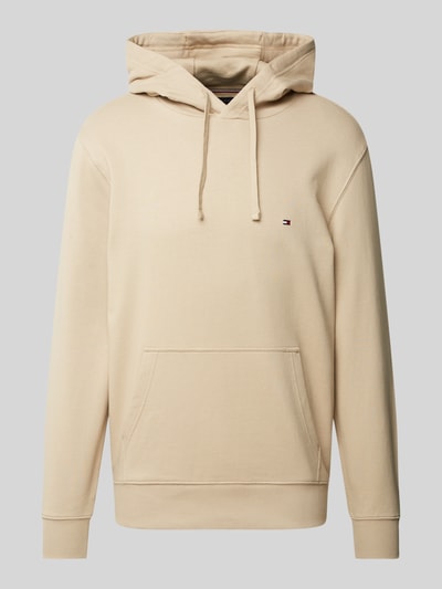 Tommy Hilfiger Regular Fit Hoodie aus reiner Baumwolle Beige 2