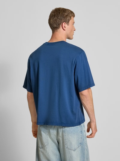 REVIEW T-shirt met ronde hals Donkerblauw - 5