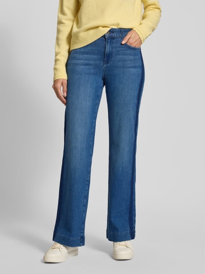 Brax Flared Jeans mit 5-Pocket-Design Modell 'MAINE' Blau 4