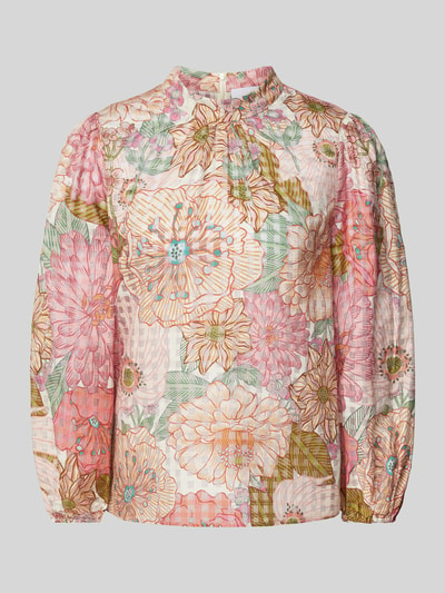 Rich & Royal Blouseshirt met opstaande kraag Roze - 2