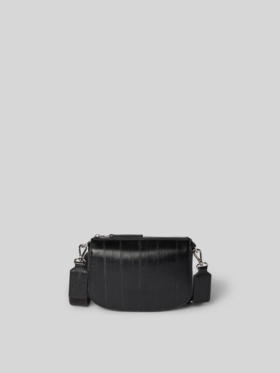 Diesel Crossbody Bag aus echtem Leder Black 4