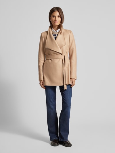 Ted Baker Mantel mit Bindegürtel Modell 'ROSESS' Camel 1