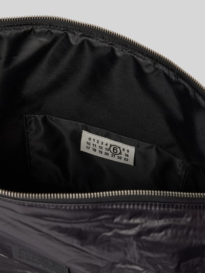 MM6 Maison Margiela Weekender mit Label-Detail Black 5