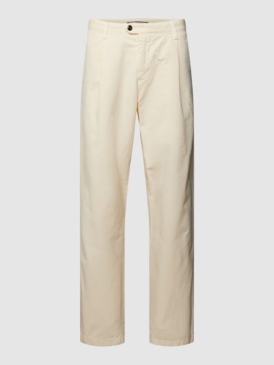 Tommy Hilfiger Pants Chino im unifarbenen Design Modell 'GREENWICH' Offwhite 2