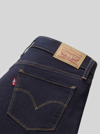 Levi's® 300 Wide leg jeans van katoenmix in 5-pocketmodel Marineblauw - 3