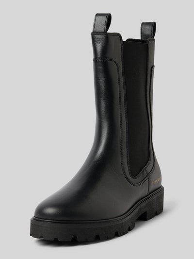 Tommy Hilfiger Stiefel aus Rindsleder Black 1