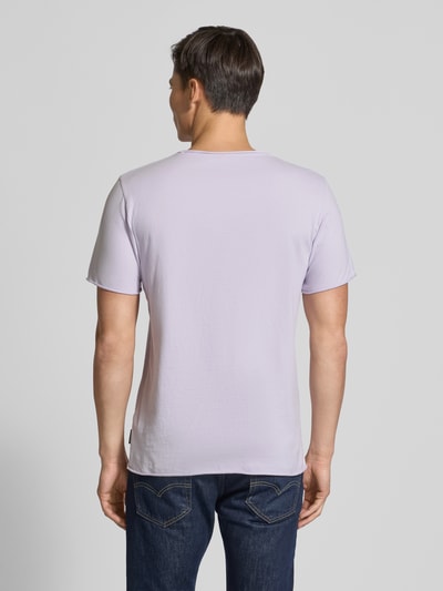 Armedangels Regular Fit T-Shirt aus reiner Baumwolle Lavender 5