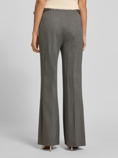 BOSS Slim fit broek van viscosemix, model 'TALIA_LONG1' Zwart - 5