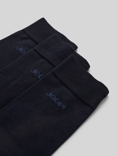 JOOP! Collection Socken mit Label-Stitching Marine 2