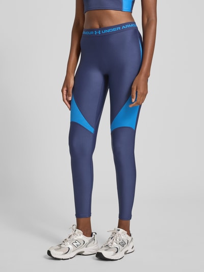Under Armour Leggings mit elastischem Logo-Bund Dunkelblau 4