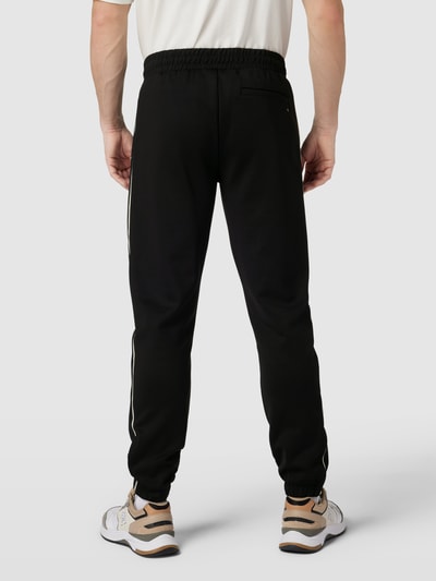 Tommy Hilfiger Sweatpants mit Label-Stitching Black 5