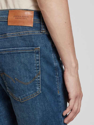 Jack & Jones Regular Fit Jeansshorts im 5-Pocket-Design Modell 'RICK' Jeansblau 3