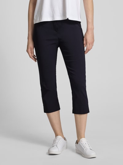 STEHMANN Capribroek van viscosemix, model 'INA' Marineblauw - 4