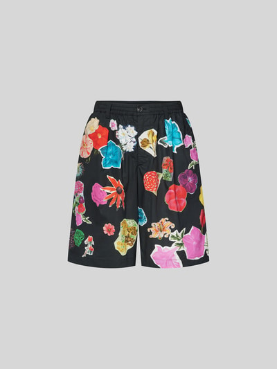 Marni Shorts mit floralem Muster Black 2