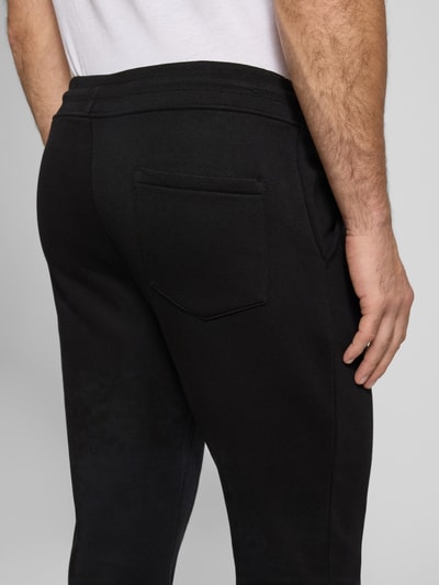 MCNEAL Sweatpants mit gerippten Abschlüssen Black 3