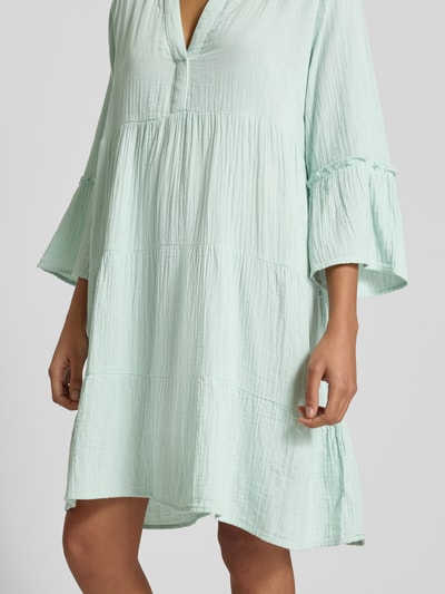 Only Figurumspielendes Kleid aus reiner Baumwolle Modell THYRA' Mint 3